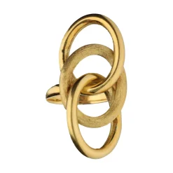 ANILLOS / SORTIJAS Sortija realizada en oro amarillo. Talla 13.