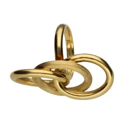 ANILLOS / SORTIJAS Sortija realizada en oro amarillo. Talla 13.