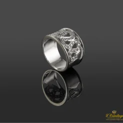 ANILLOS / SORTIJAS Sortija realizada en oro blanco y brillantes