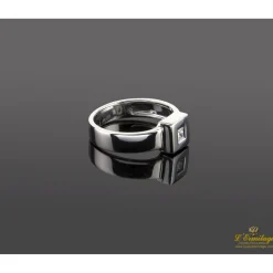 ANILLOS / SORTIJAS Sortija solitario oro blanco.