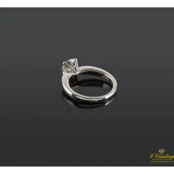 ANILLOS / SORTIJAS Sortija solitario oro blanco color i, pureza vs2 y peso 1,02 cts.