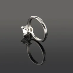 ANILLOS / SORTIJAS Sortija solitario oro blanco color g, pureza vvs2 y peso 1,66 cts.