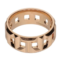 ANILLOS / SORTIJAS Sortija t de tiffany & co. En oro rosa. Talla 12.