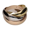 ANILLOS / SORTIJAS Sortija trinity ancha de cartier. Talla 52.