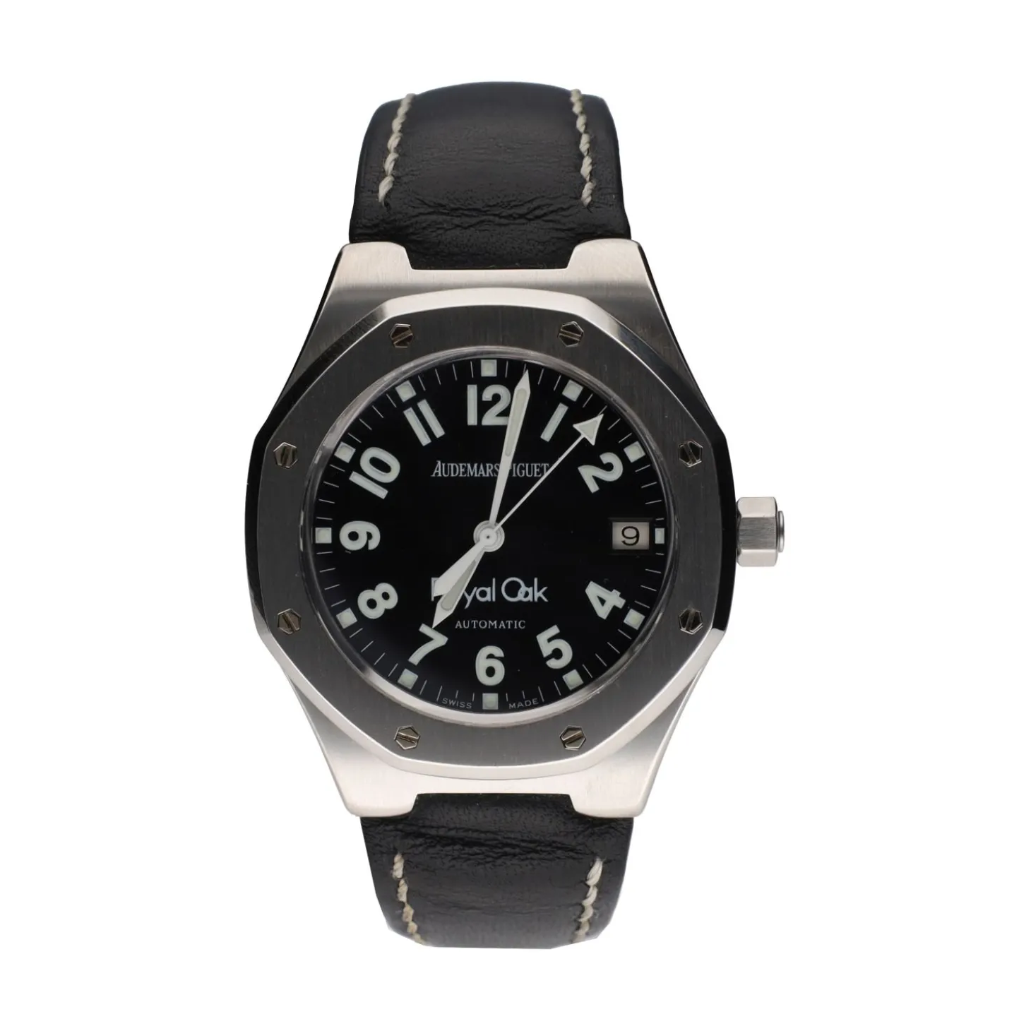 AUDEMARS PIGUET Royal oak acero cuero automático 36mm.