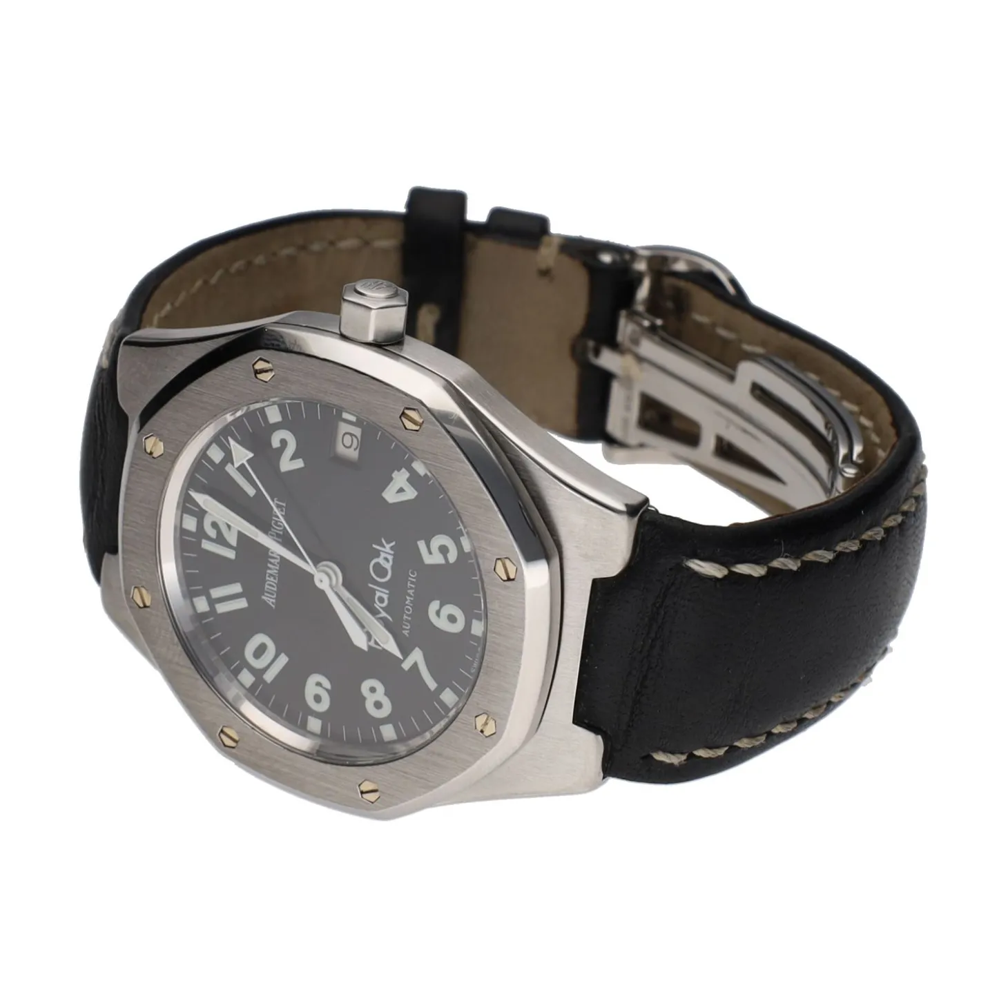 AUDEMARS PIGUET Royal oak acero cuero automático 36mm.