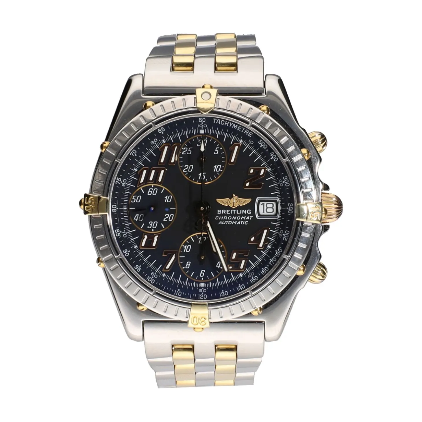 BREITLING Chronomat acero y oro 39mm.