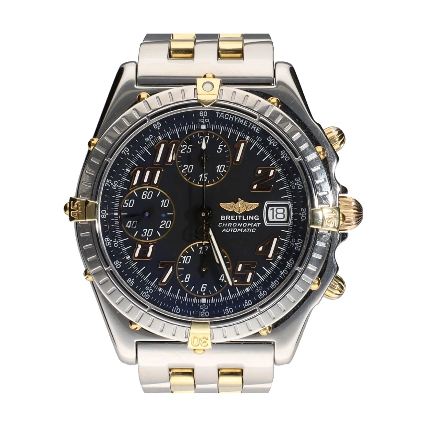 BREITLING Chronomat acero y oro 39mm.