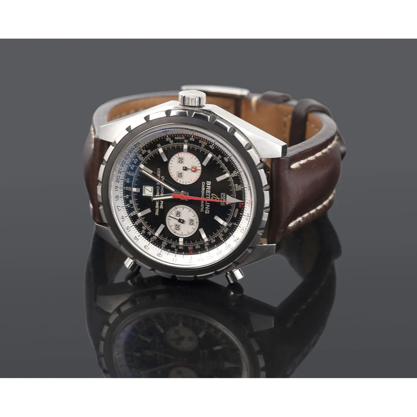 BREITLING Chrono-matic acero 44mm.