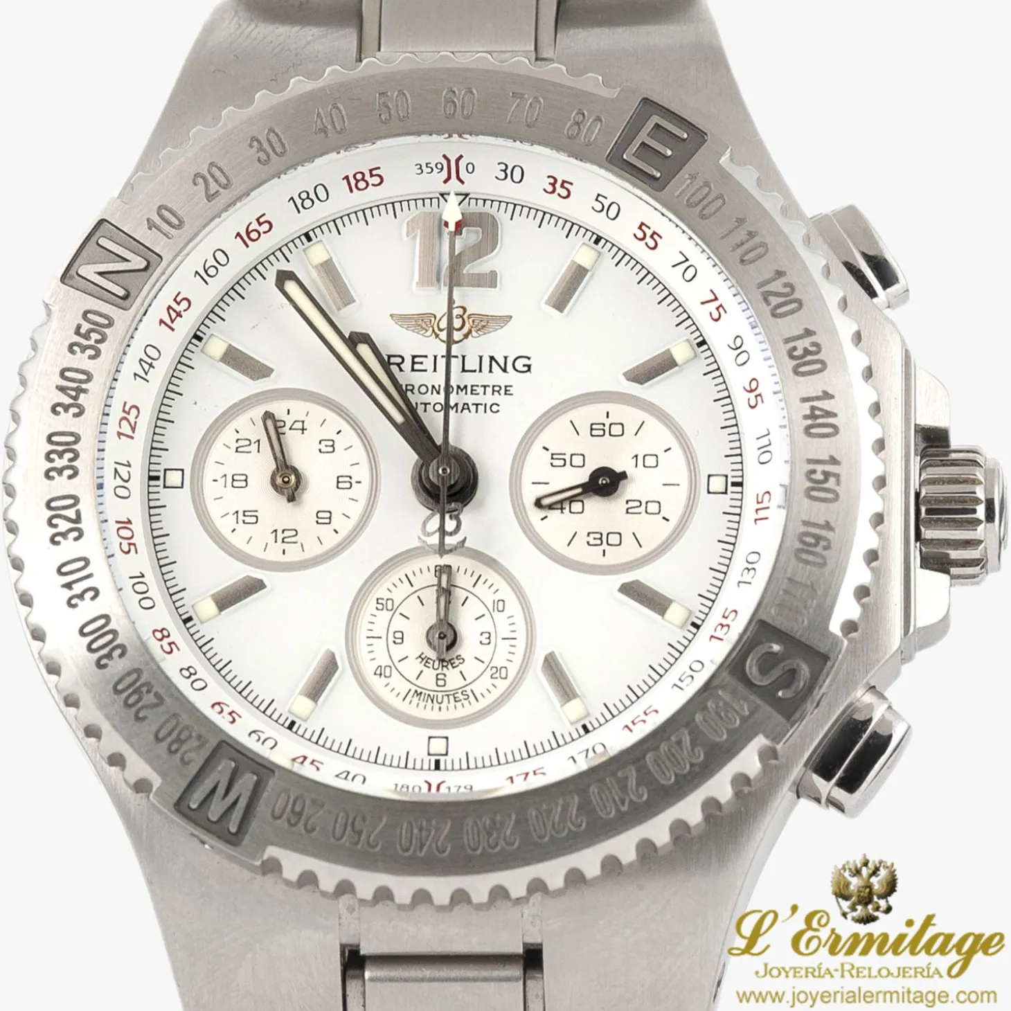 BREITLING Hércules acero 45mm.