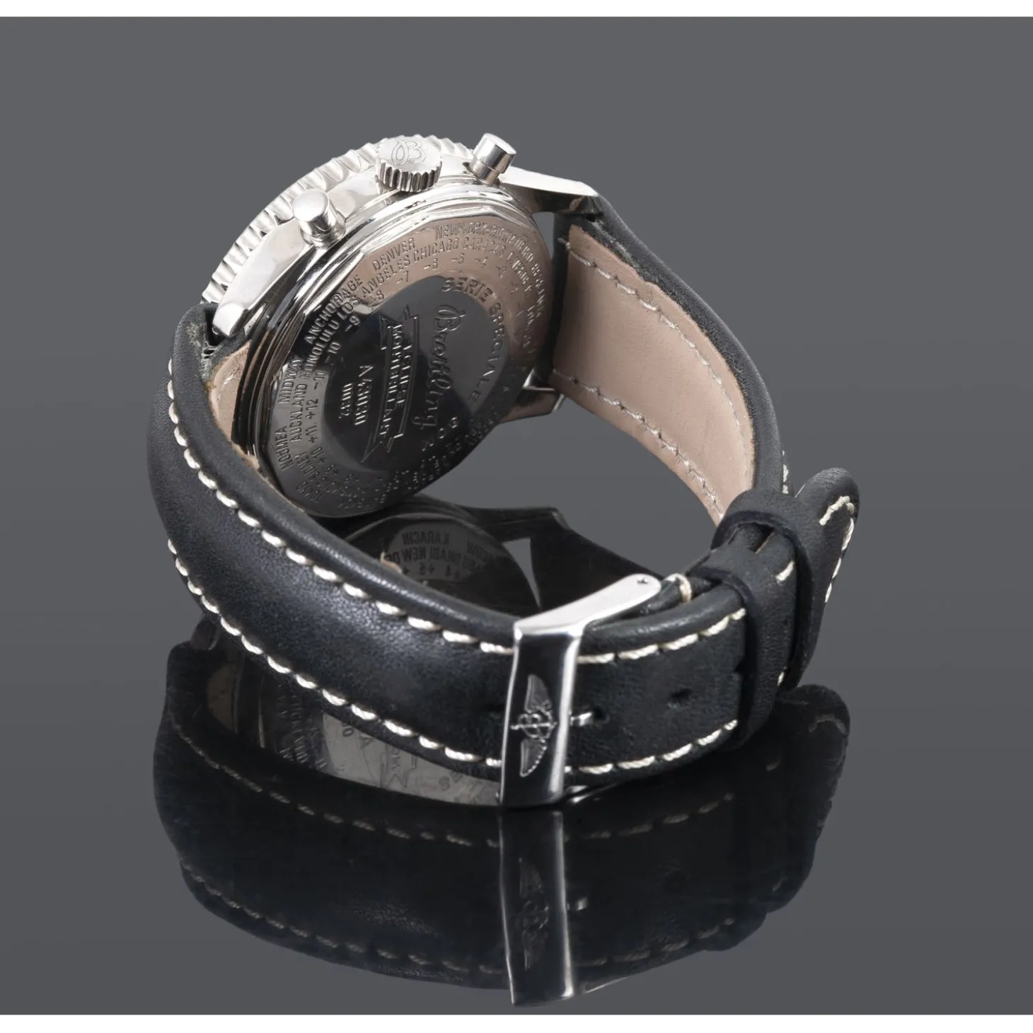 BREITLING Montbrillant eclipse acero 41mm.