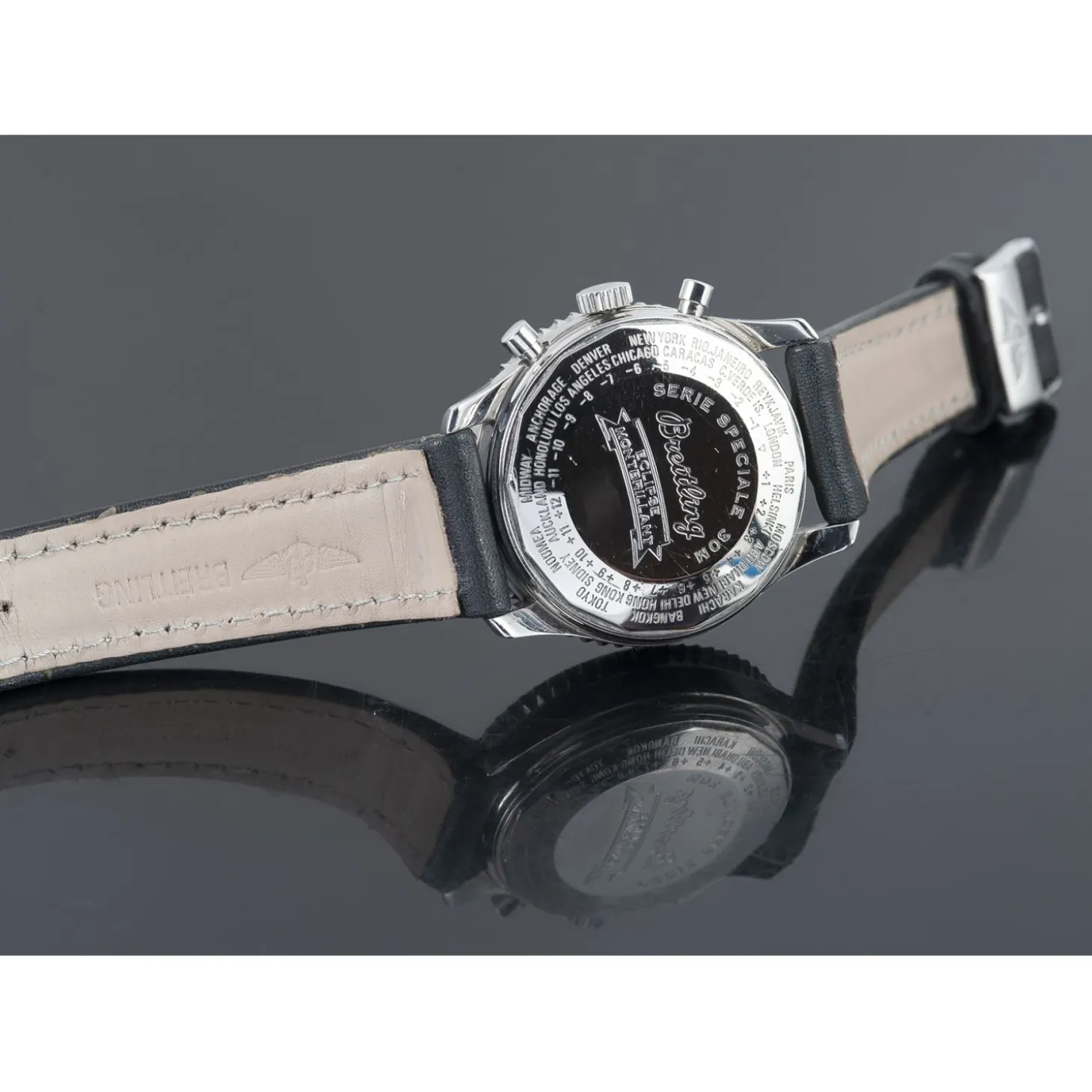 BREITLING Montbrillant eclipse acero 41mm.