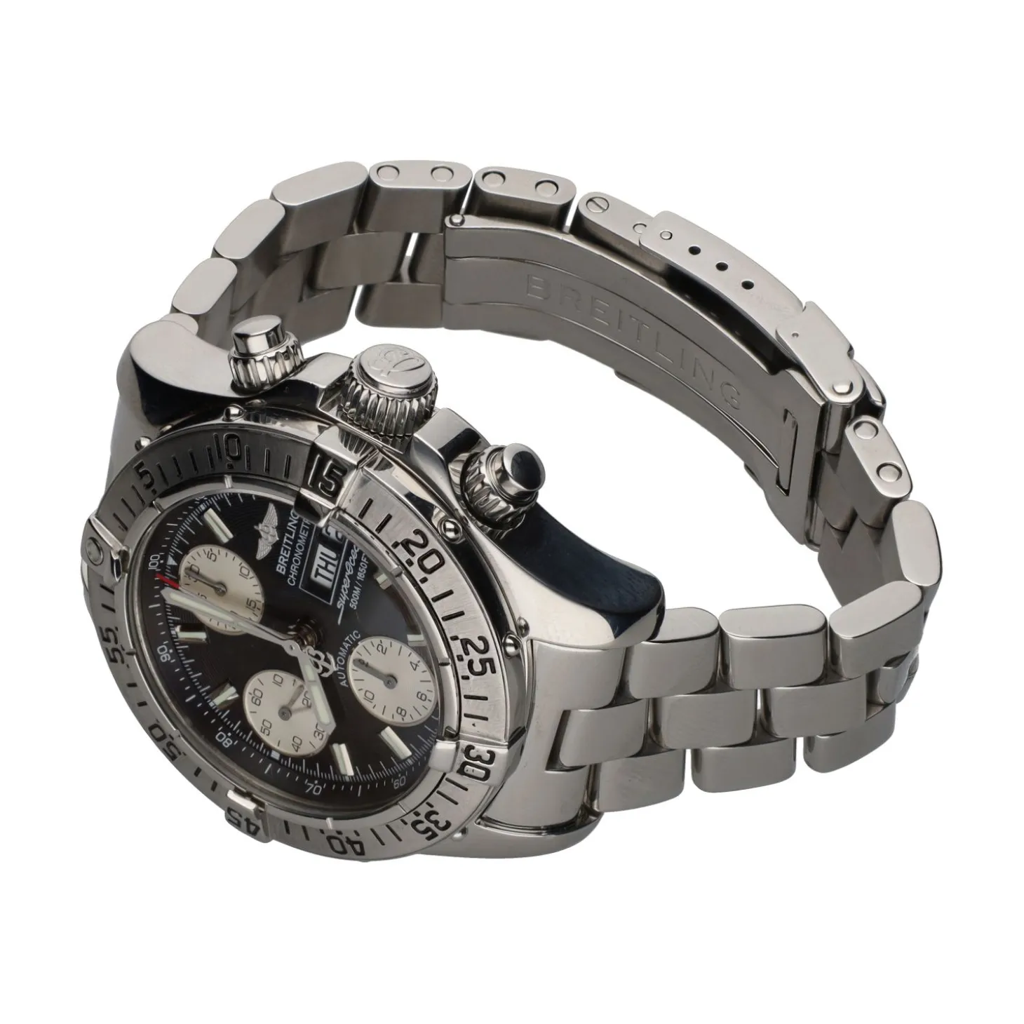 BREITLING Superocean chronograph 500m acero 42mm.