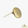 BROCHES / ALFILERES Broche-alfiler oro amarillo y diamante talla antigua