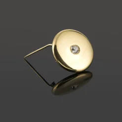 BROCHES / ALFILERES Broche-alfiler oro amarillo y diamante talla antigua