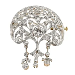 BROCHES / ALFILERES Broche-alfiler diamantes