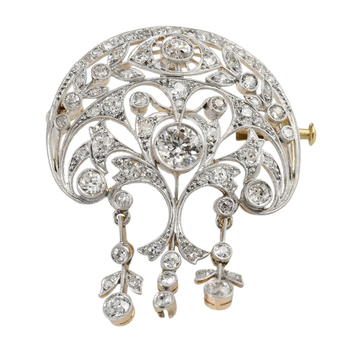 BROCHES / ALFILERES Broche-alfiler diamantes