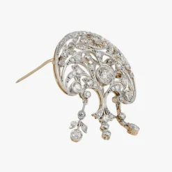 BROCHES / ALFILERES Broche-alfiler diamantes