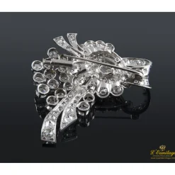BROCHES / ALFILERES Broche doble de escote