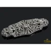 BROCHES / ALFILERES Broche realizado en oro blanco con brillantes y diamantes.