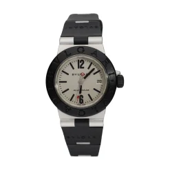 BULGARI Aluminium quartz 29mm.