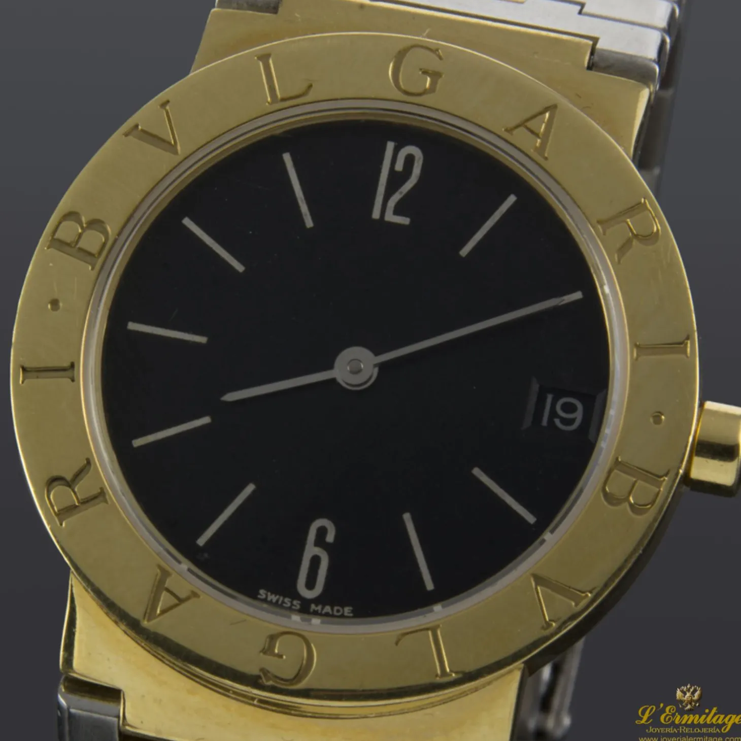 BULGARI Bulgari acero y oro 30mm