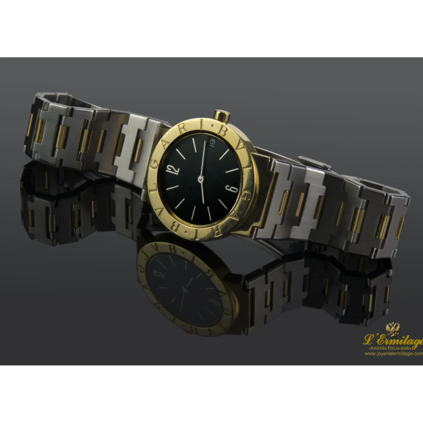 BULGARI Bulgari acero y oro 30mm