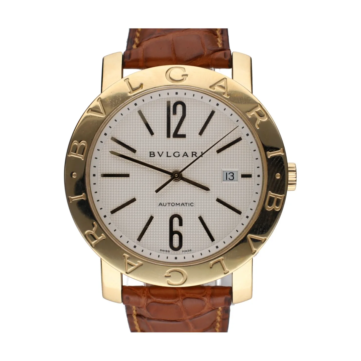 BULGARI Bulgari oro amarillo automático 42mm.