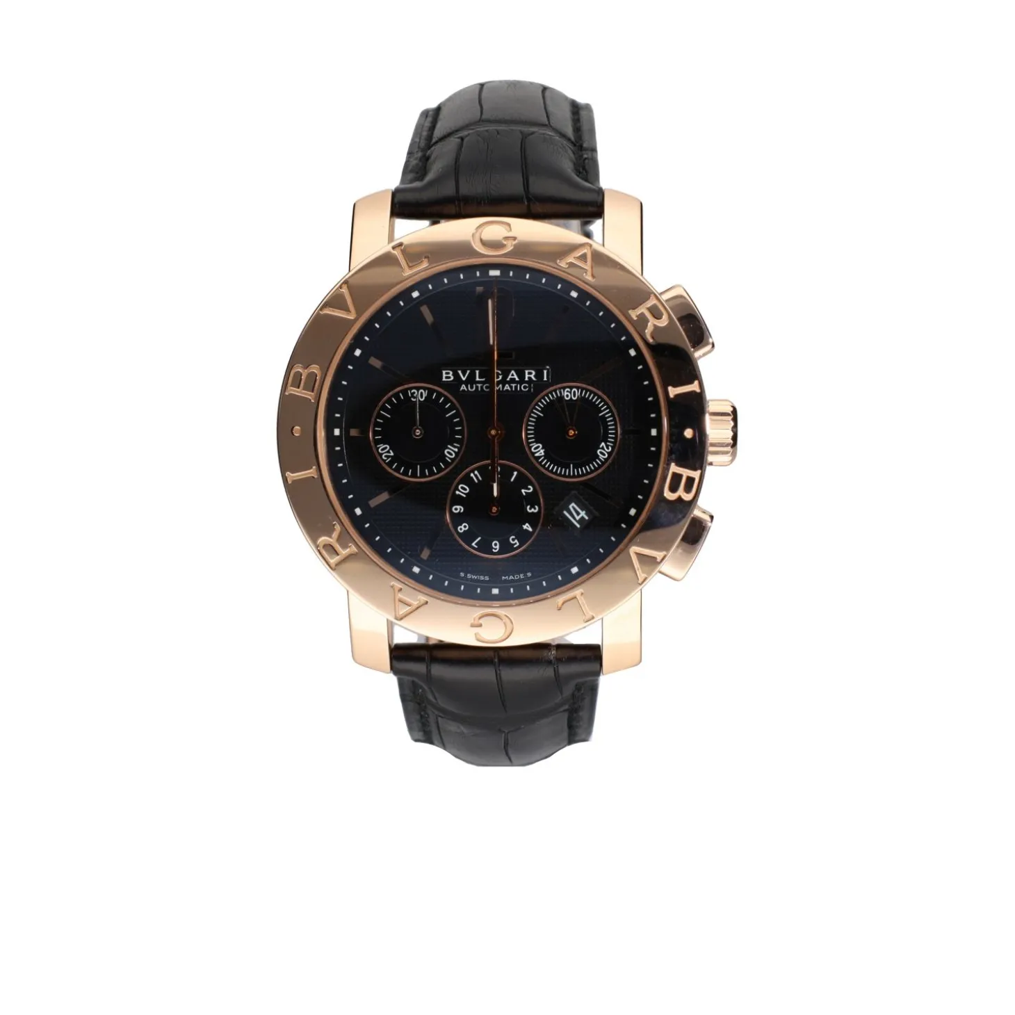 BULGARI Chronograph bulgari oro rosa 42mm.