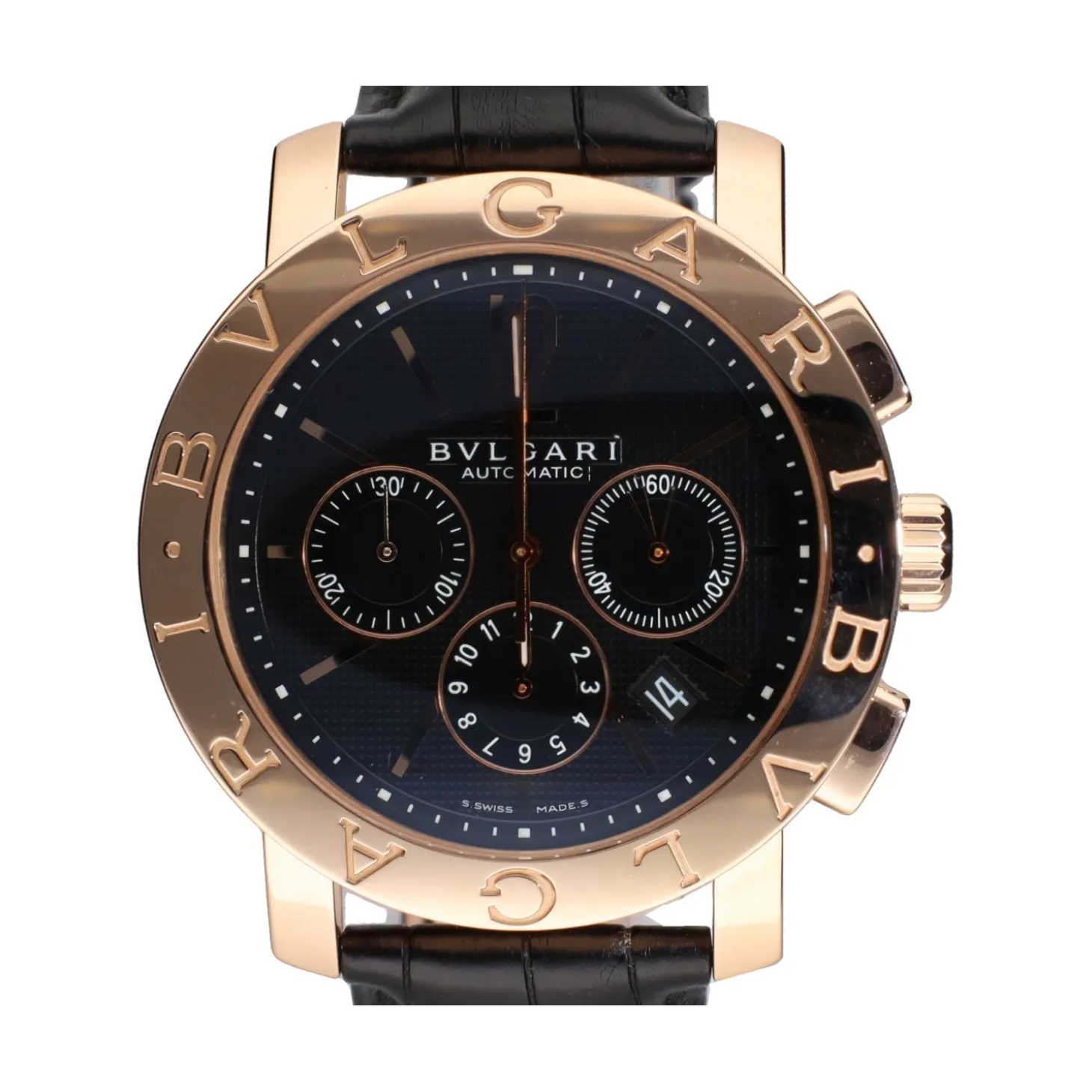 BULGARI Chronograph bulgari oro rosa 42mm.
