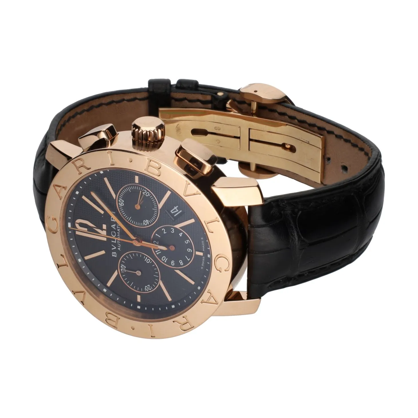 BULGARI Chronograph bulgari oro rosa 42mm.