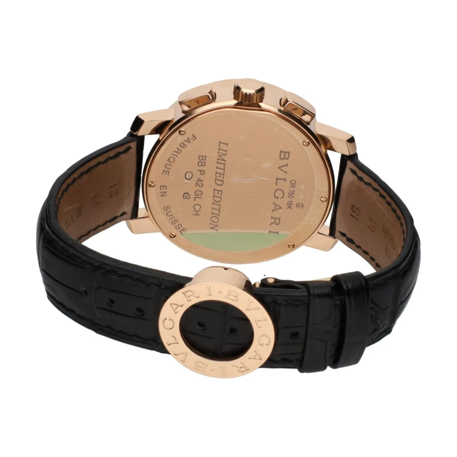 BULGARI Chronograph bulgari oro rosa 42mm.