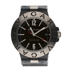 BULGARI Diagono titanium caucho 38mm.