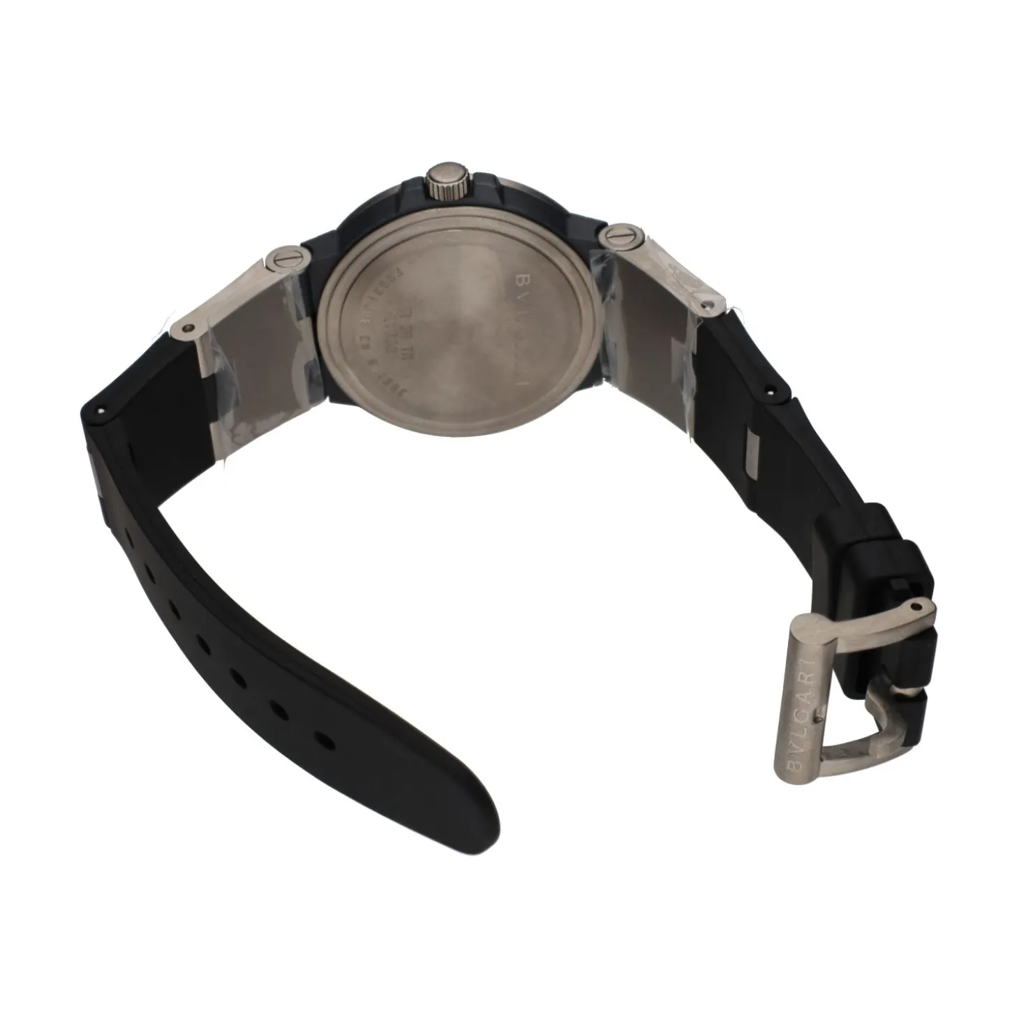 BULGARI Diagono titanium caucho 38mm.