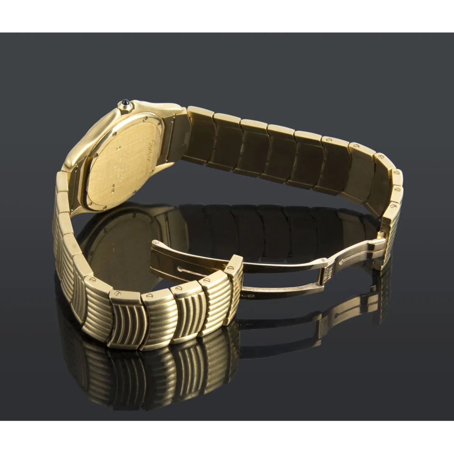CARTIER Cougar oro amarillo 33mm.