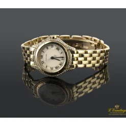 CARTIER Cougar oro amarillo y diamantes cuarzo señora 26mm
