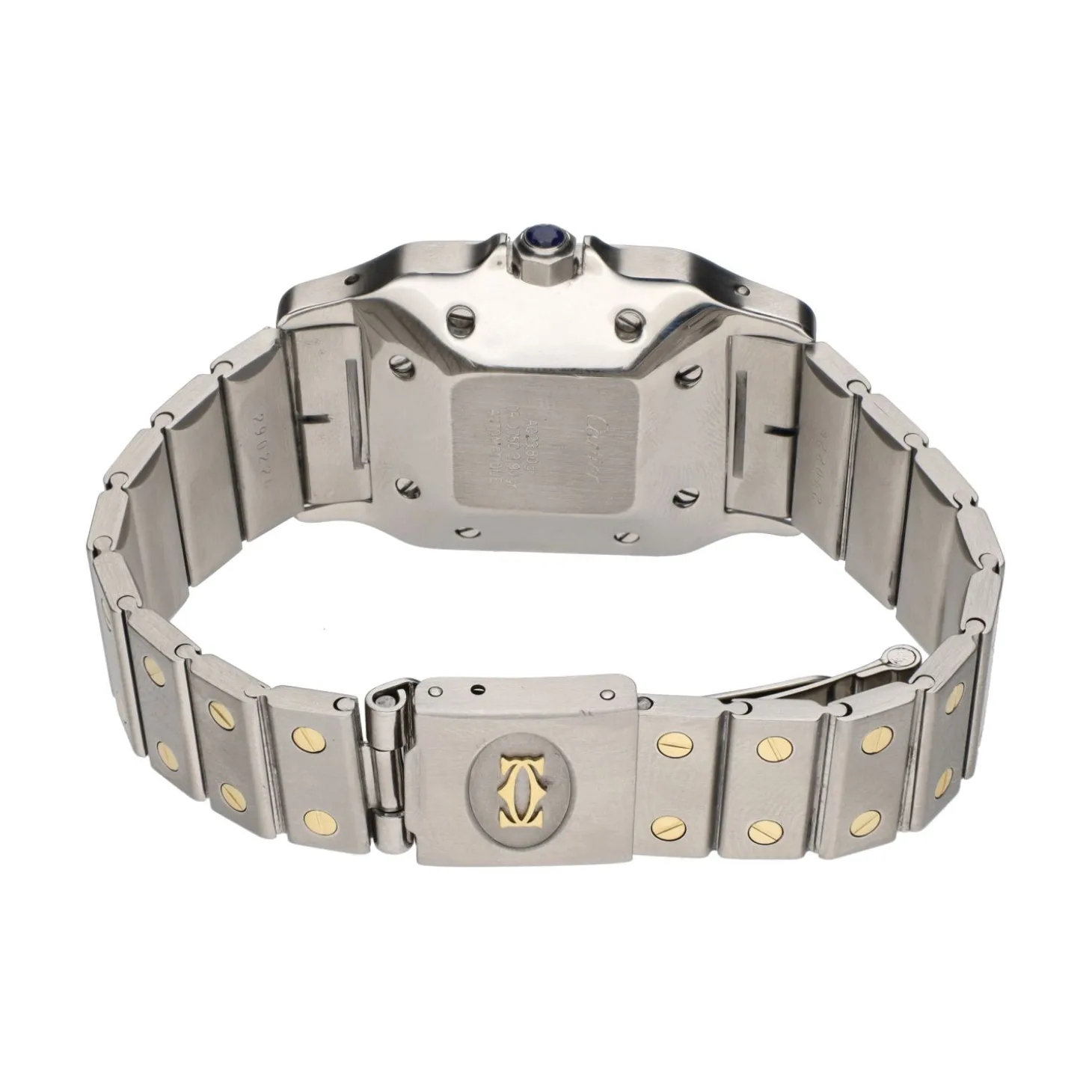 CARTIER Santos automático acero y oro 29mm.