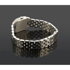 CARTIER Santos demoiselle oro blanco y diamantes cuarzo señora