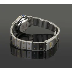 CARTIER Santos octagon acero y oro automático señora