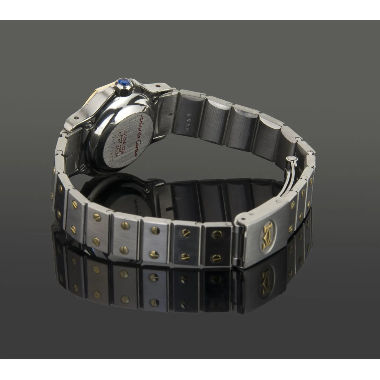 CARTIER Santos octagon acero y oro automático señora