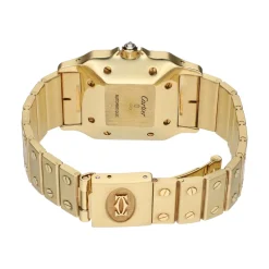 CARTIER Santos oro amarillo brillantes 29mm.