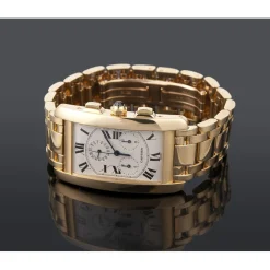 CARTIER Tank frances chrono oro amarillo caballero.