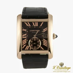 CARTIER Tank mc oro rosa caballero.