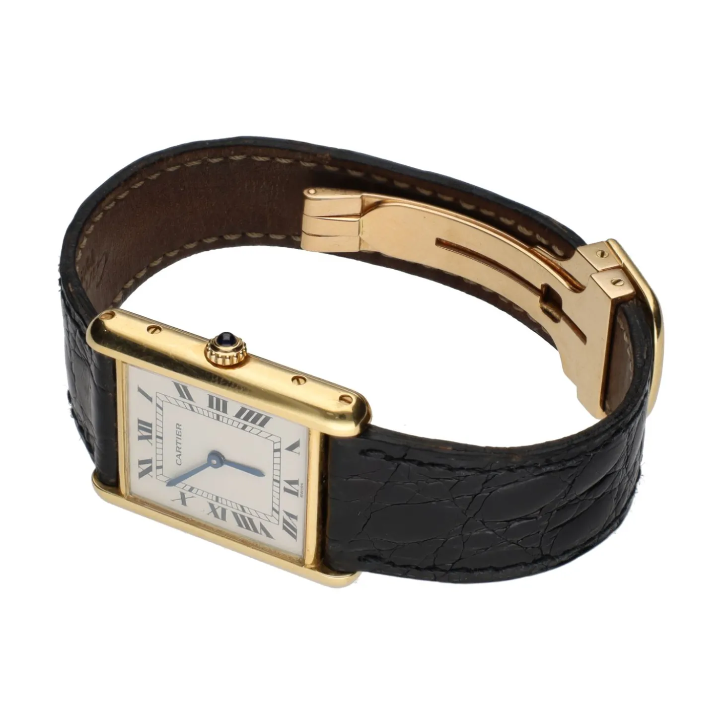 CARTIER Tank oro amarillo 23mm.