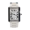 CARTIER Tank solo xl acero automático.