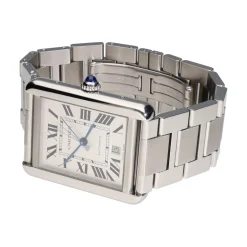 CARTIER Tank solo xl acero automático.
