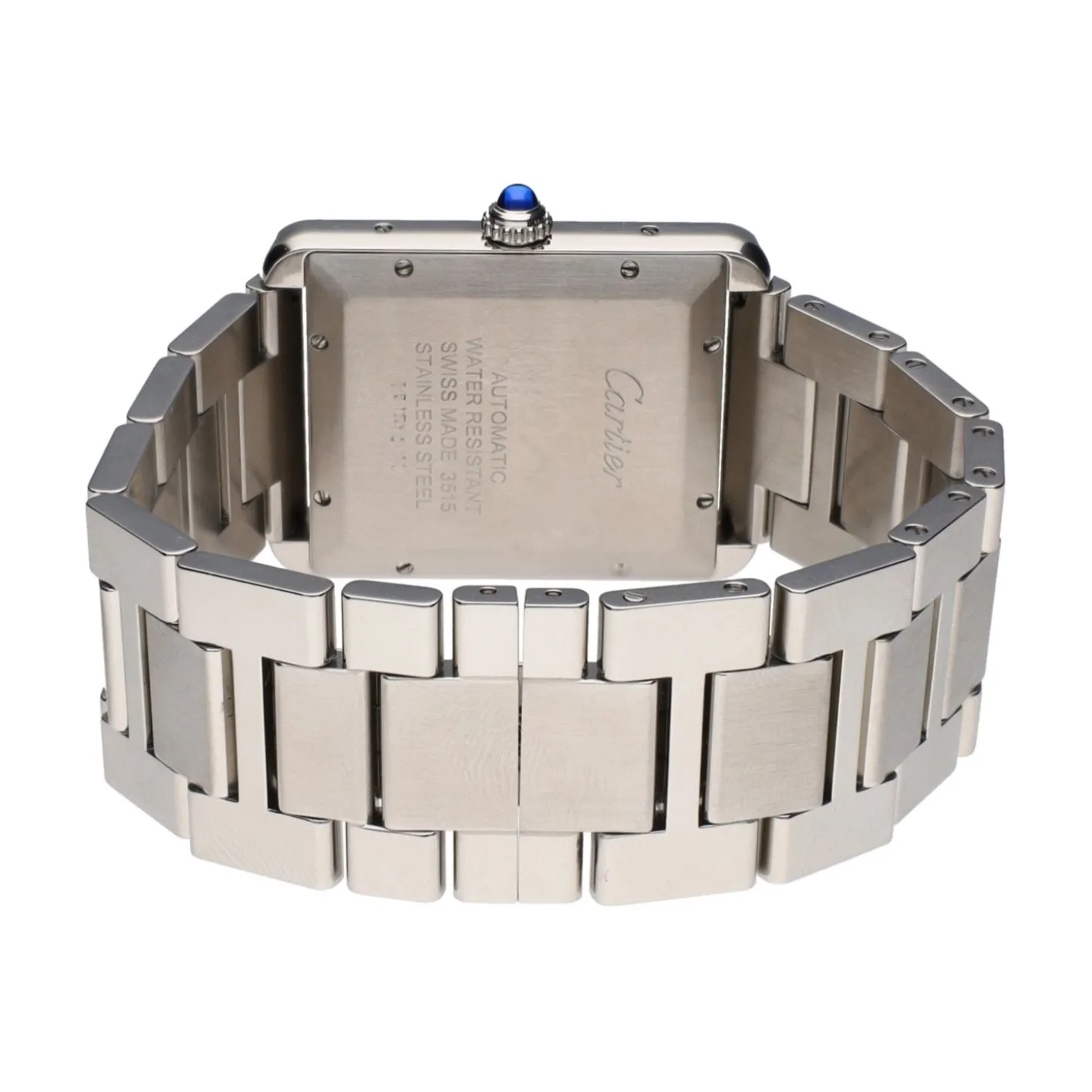 CARTIER Tank solo xl acero automático.