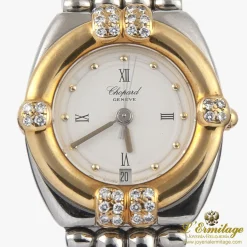 CHOPARD Gstaad acero y oro brillantes señora.