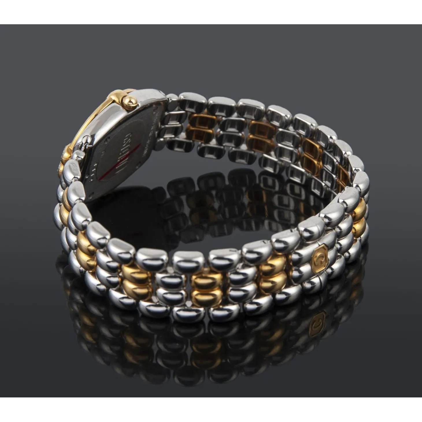 CHOPARD Gstaad acero y oro brillantes señora.