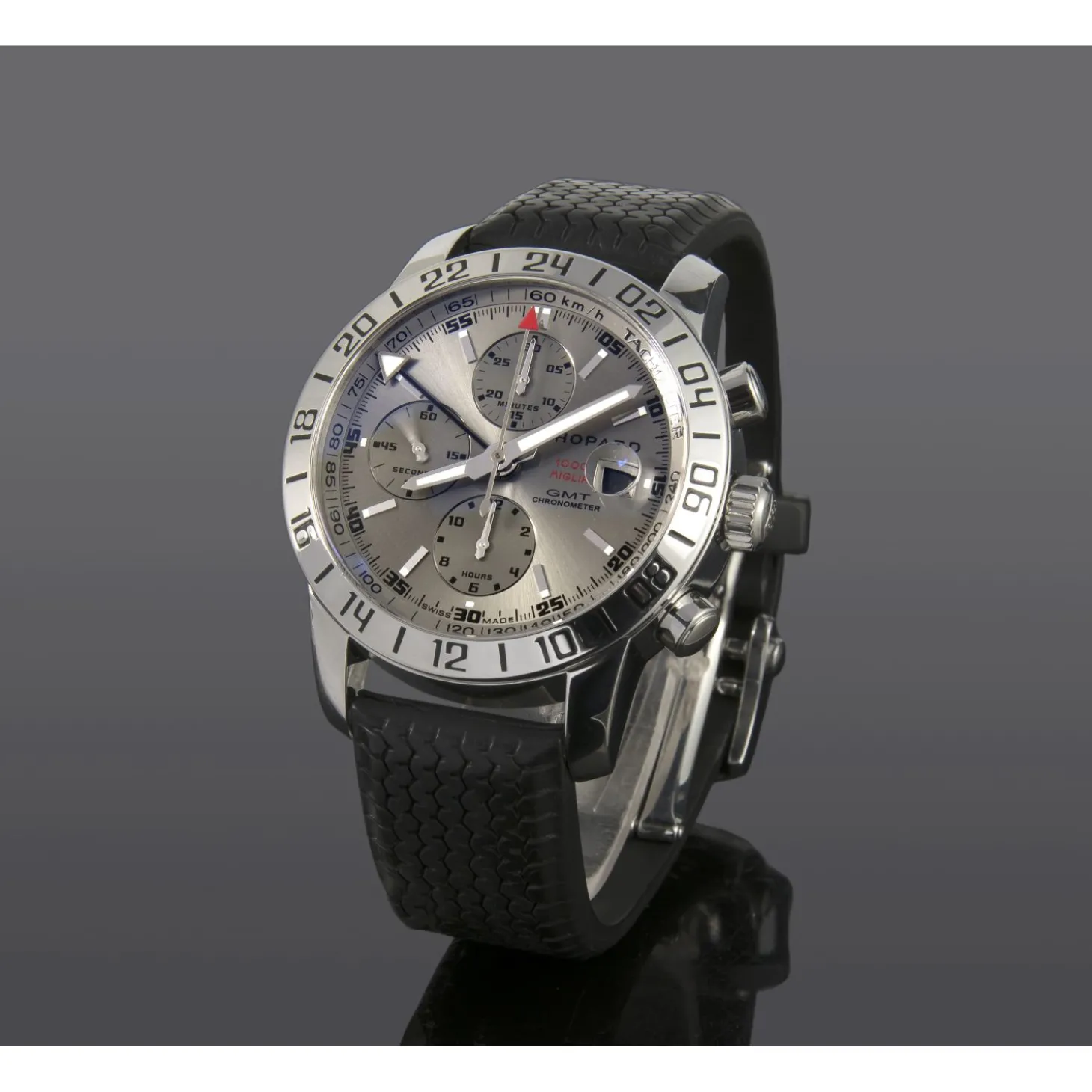 CHOPARD Mille miglia gmt acero automático 42mm